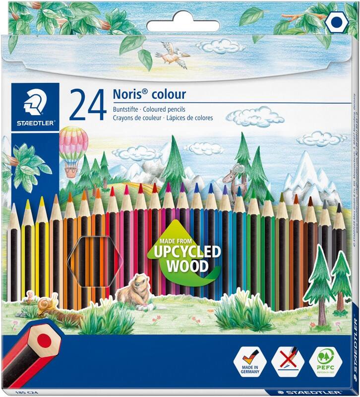 STAEDTLER Buntstifte 981104 Farbig sortiert 24 Stück