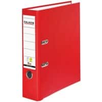 Falken Color Ordner DIN A4 80 mm Rot 2 Ringe PP-Color Pappkarton