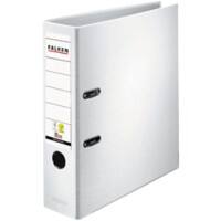 Falken Color Ordner DIN A4 80 mm Weiß 2 Ringe PP-Color Pappkarton