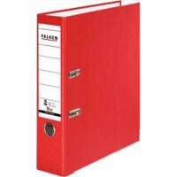Falken Ordner DIN A4 80 mm Rot 2 Ringe Pappe