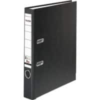 Falken Schmal Ordner DIN A4 50 mm Schwarz 2 Ringe 11285285 Kunststoff