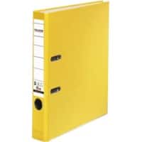 Falken Ordner DIN A4 50 mm Gelb 2 Ringe Pappe