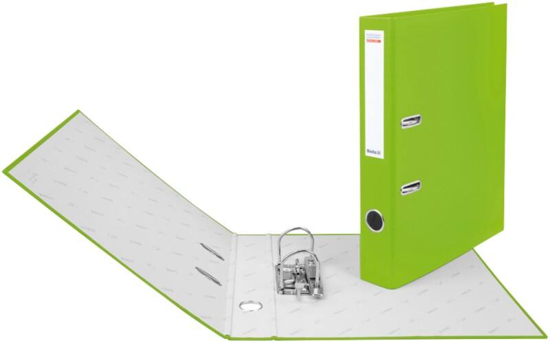 Biella Dinocolor Schmal Ordner DIN A4 40 mm Hellgrün 2 Ringe 10341431U Kunststoff