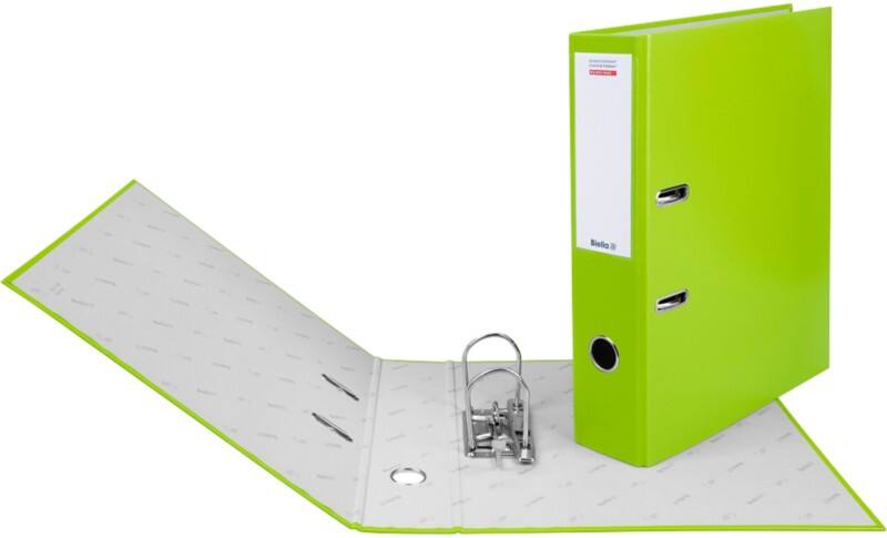 Biella Dinocolor Breit Ordner DIN A4 70 mm Hellgrün 2 Ringe 10341731U Kunststoff Hochformat