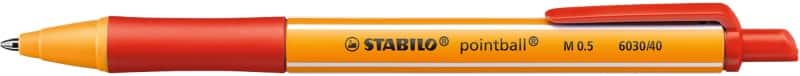 STABILO pointball Kugelschreiber 0.5 mm Rot
