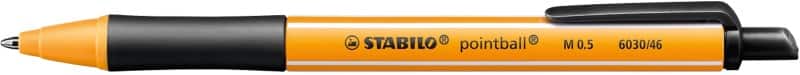 STABILO pointball Kugelschreiber 0.5 mm Schwarz