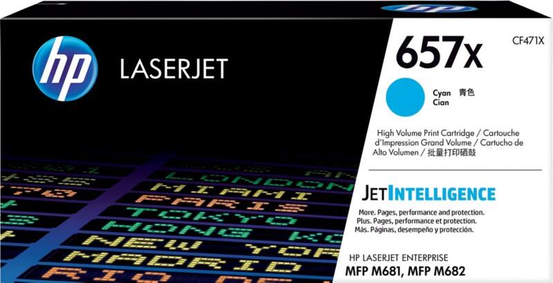 HP 657X Original Tonerkartusche CF471X Cyan