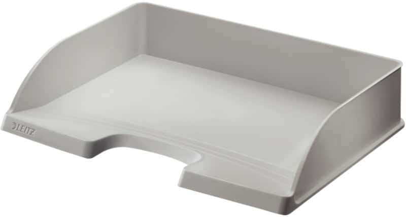 Leitz Plus Briefablage 5218 Quer DIN A4 Grau 36,3 x 27,3 x 7 cm