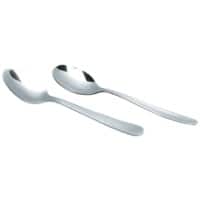 Teelöffel Edelstahl Silber 12 Stück