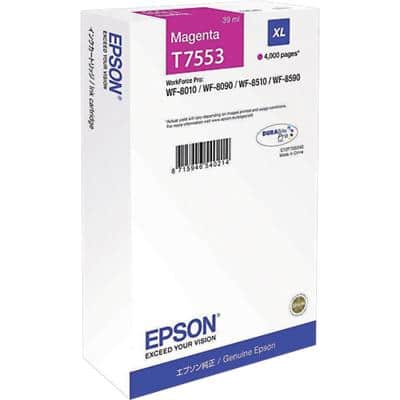 Epson T7553 Original Tintenpatrone C13T755340 Magenta