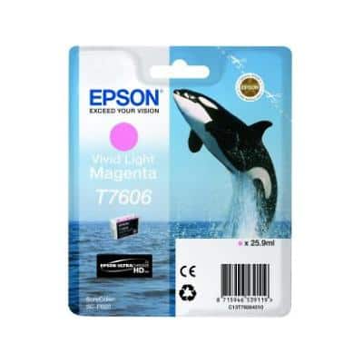Epson T7606 Original Tintenpatrone C13T76064010 Magenta