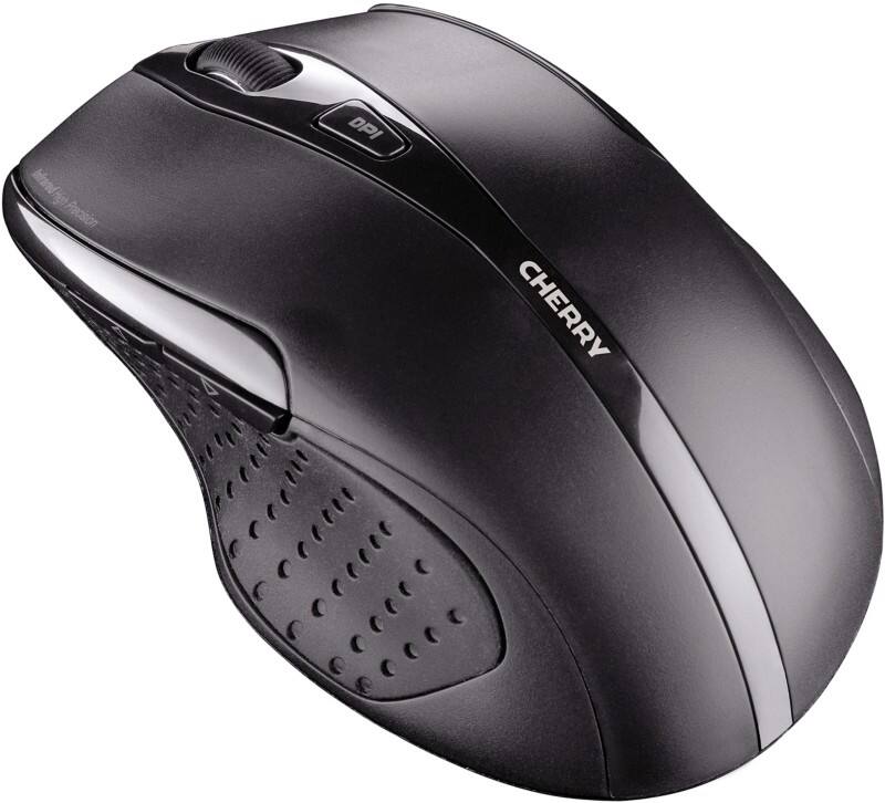 Cherry Kabellose Ergonomische Maus für Rechtshänder MW 3000 Schwarz