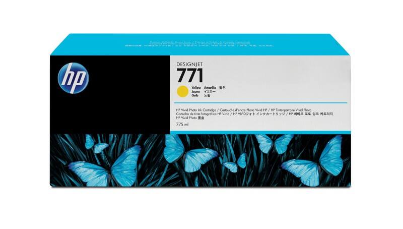 HP 771C Original Tintenpatrone B6Y10A Gelb