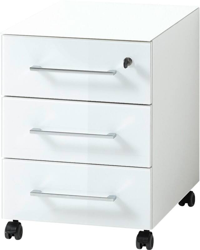 GERMANIA Rollcontainer Monteria 4201 Weiß 400 x 500 x 550 mm