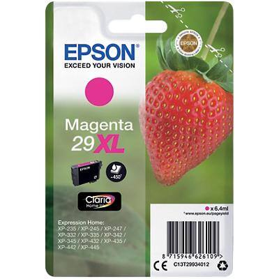 Epson 29XL Original Tintenpatrone C13T29934012 Magenta