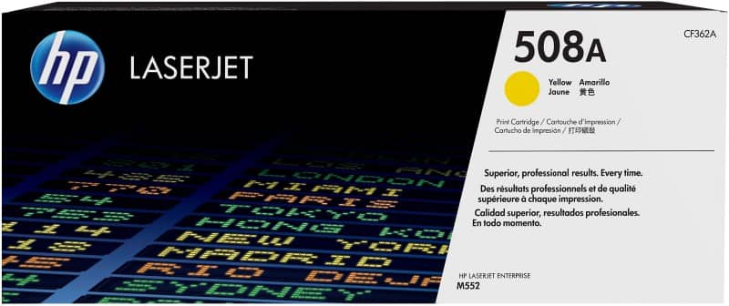 HP 508A Original Tonerkartusche CF362A Gelb