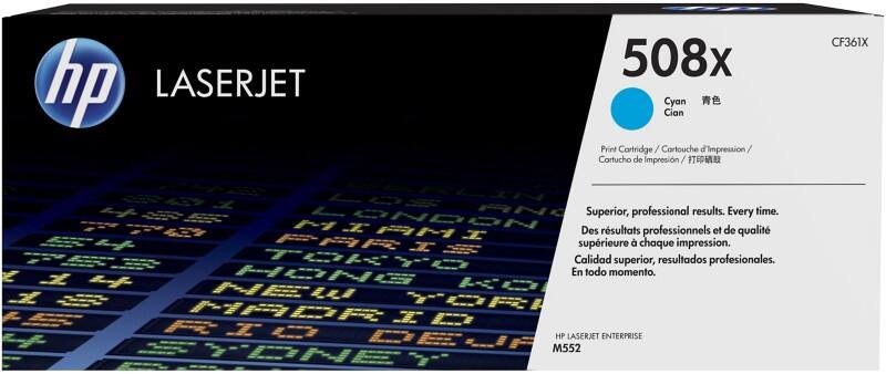 HP 508X Original Tonerkartusche CF361X Cyan