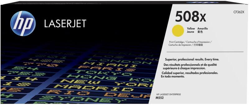 HP 508X Original Tonerkartusche CF362X Gelb