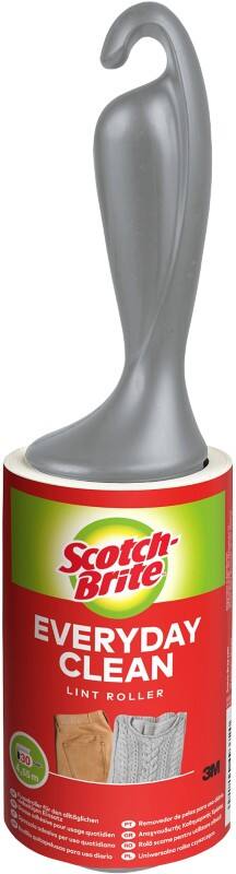 Scotch-Brite Fusselrolle 5,5 x 23,5 cm Grau 56 Blatt