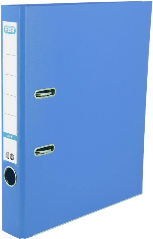 ELBA Smart Pro+ Ordner Schmal DIN A4 50 mm Hellblau 2 Ringe Kunststoff
