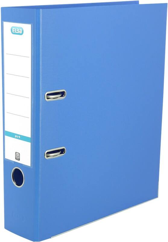 ELBA Smart Pro+ Breit Ordner DIN A4 80 mm Hellblau 2 Ringe Kunststoff