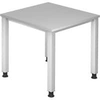 Hammerbacher Schreibtisch Q Serie Grau 800 x 685 mm VQS08/5