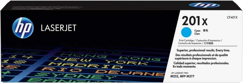 HP 201X Original Tonerkartusche CF401X Cyan