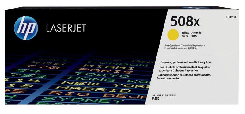 HP 508X Original Tonerkartusche CF362XC Gelb