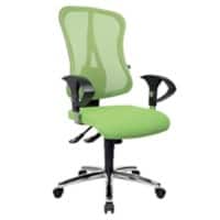 TOPSTAR Ergonomischer Bürostuhl Head Point SY Netzstoff, Stoff Grün