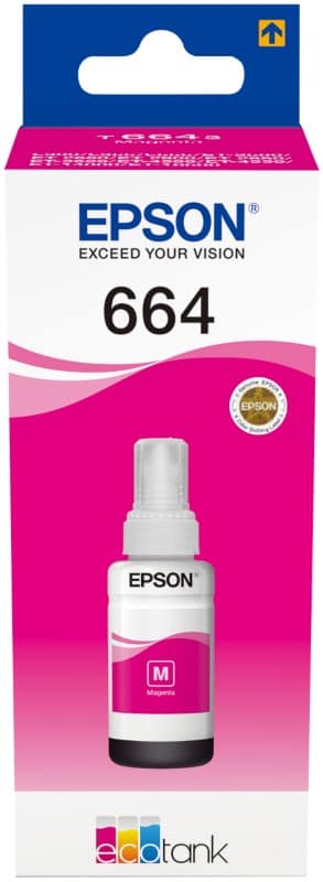 Epson 664 Original Nachfülltinte C13T664340 Magenta