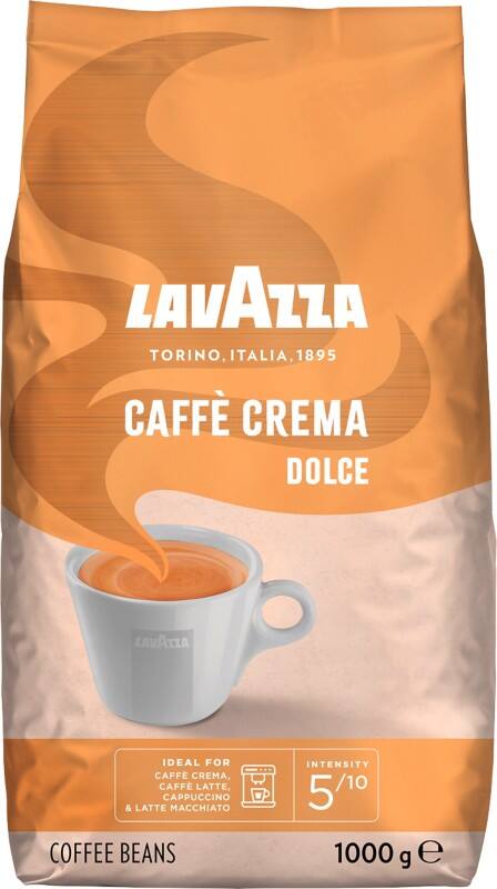 Lavazza kaffeebohnen caffã¨ crema dolce 1 kg
