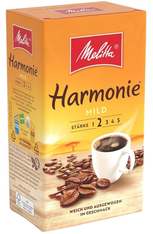 Melitta Filterkaffee Harmonie mild 500 g