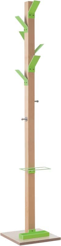 meet powered by PAPERFLOW Garderobenständer 8 Haken Grün