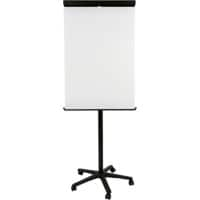 Bi-Office Mobiles Flipchart Stahl 75 (B) x 200 (H) cm Schwarz