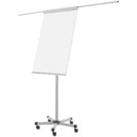 Bi-Office Mobile-Pro Mobile Staffelei Stahl 70 (B) x 190 (H) cm Grau