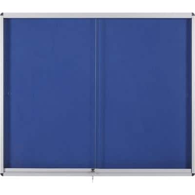 Bi-Office Schaukasten Exhibit Felt Blau 66,1 x 92,6 cm