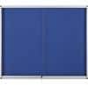 Bi-Office Schaukasten Exhibit Felt Blau 96,7 x 92,6 cm