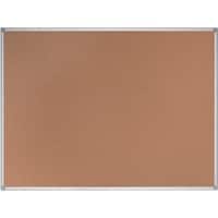 Bi-Office Earth Pinnwand Nicht magnetisch Wandmontage Kork 45 (B) x 1,2 (T) x 60 (H) cm Aluminium Braun