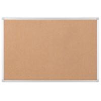 Bi-Office Earth Pinnwand Nicht magnetisch Wandmontage Kork 90 (B) x 1,2 (T) x 180 (H) cm Aluminium Braun
