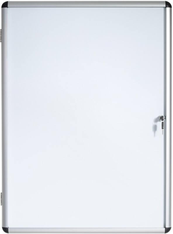 Bi-Office Enclore Earth Abschließbarer Schaukasten Magnetisch 6 x A4 72 (B) x 67,4 (H) cm Weiß