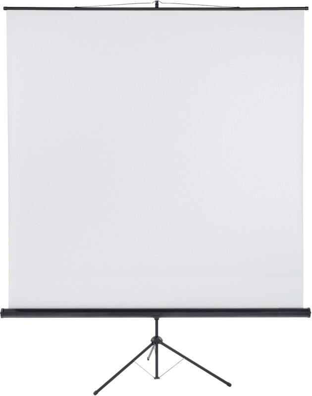 Franken Leinwand mit Stativ Valueline 220 x 220cm