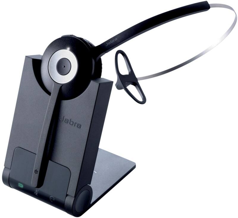 Jabra PRO Kabellos Headset Kopfbügel Noise Cancelling Microphone Mono PRO 920 Schwarz