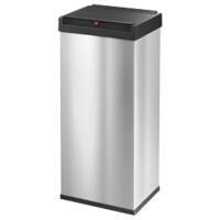 Hailo Big-Box Swing XL Papierkorb 52 L Silber Edelstahl
