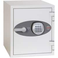 Phoenix Sicherheitßafe & Feuerschutztresor mit elektronischem Schloß FS1282E 25L 410 x 350 x 430 mm Weiß