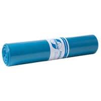 DEISS LDPE Premium Mittlere Belastung Müllsäcke 120 L Blau HDPE (Hochdichtes Polyethylen) 37 Mikron 25 Stück