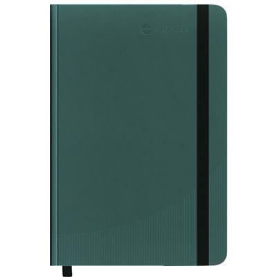 Foray Classic Notebook DIN A4 Kariert Gebunden PP (Polyproplylen) Hardback Blau, Grün Nicht perforiert 160 Seiten 80 Blatt