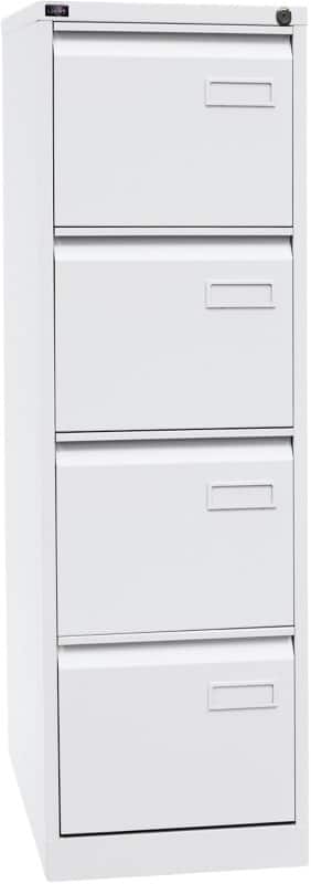 Bisley Light Hängeregistraturschrank IPCCA14696 Verkehrsweiß 413 x 622 x 1.321 mm