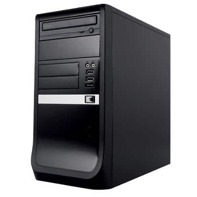 JOY-iT PC Desktop i3-6100 HD Intel® CoreTM i3-6100 Dual-Core (2x 3,7 GHz) 1 TB Windows 10