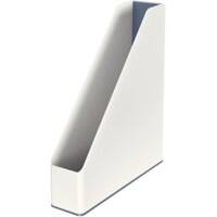 Leitz WOW Stehsammler Duo Colour DIN A4 Weiß, Grau 7,3 x 27,2 x 31,8 cm