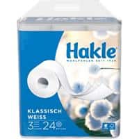 Hakle Classic Toilettenpapier 3-lagig 10117 24 Rollen à 150 Blatt